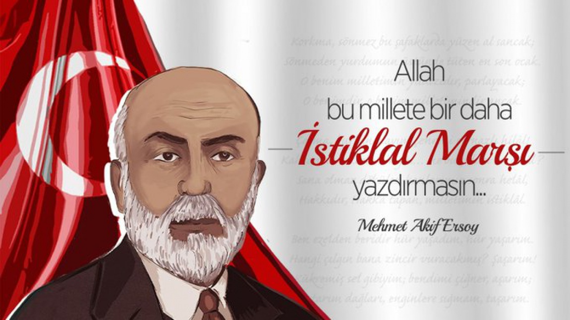 İstiklal Şairimiz Mehmet Akif Ersoy'u rahmet ve minnetle anıyoruz.